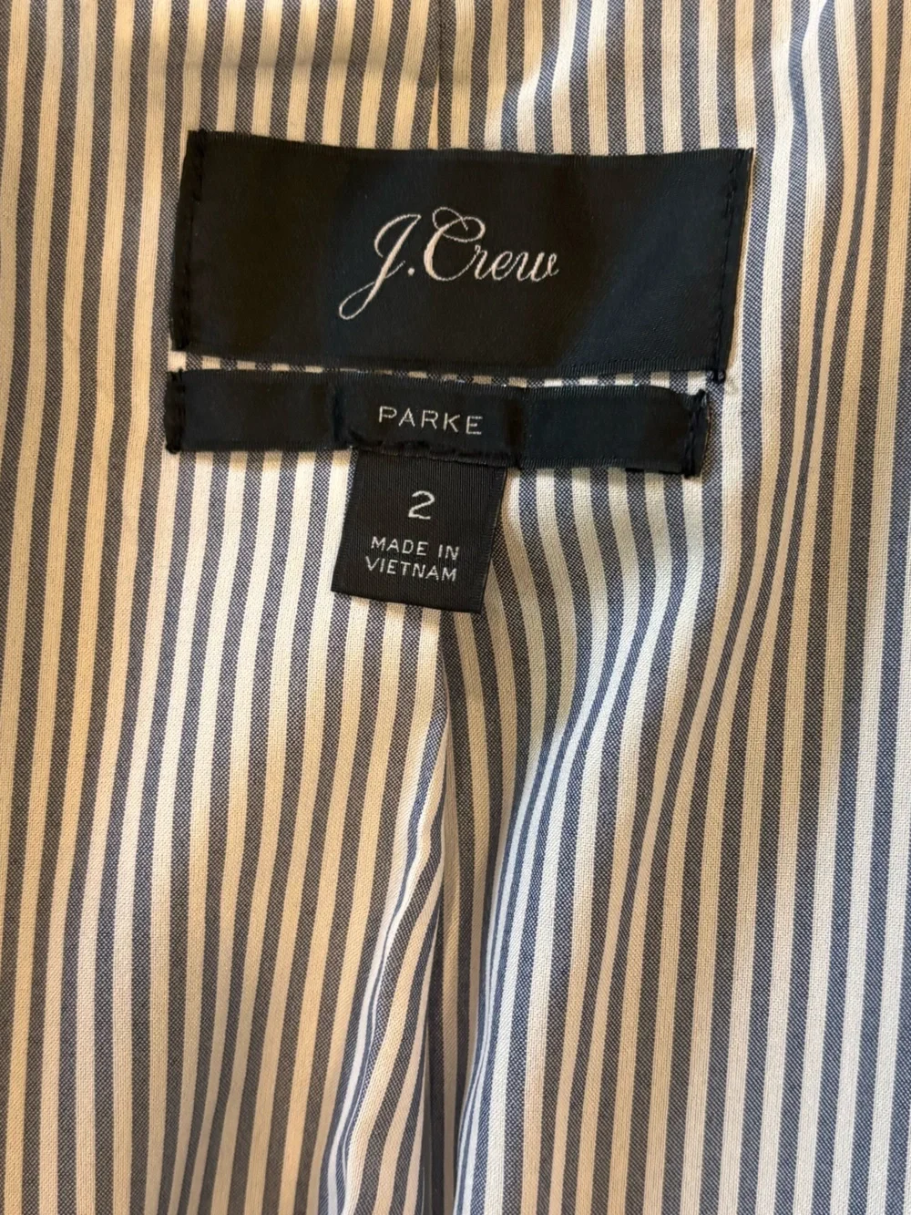 J.Crew Parke blazer in a deep green velvet size 2